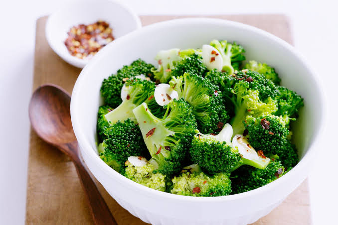 Broccoli healthy snack good for skin
