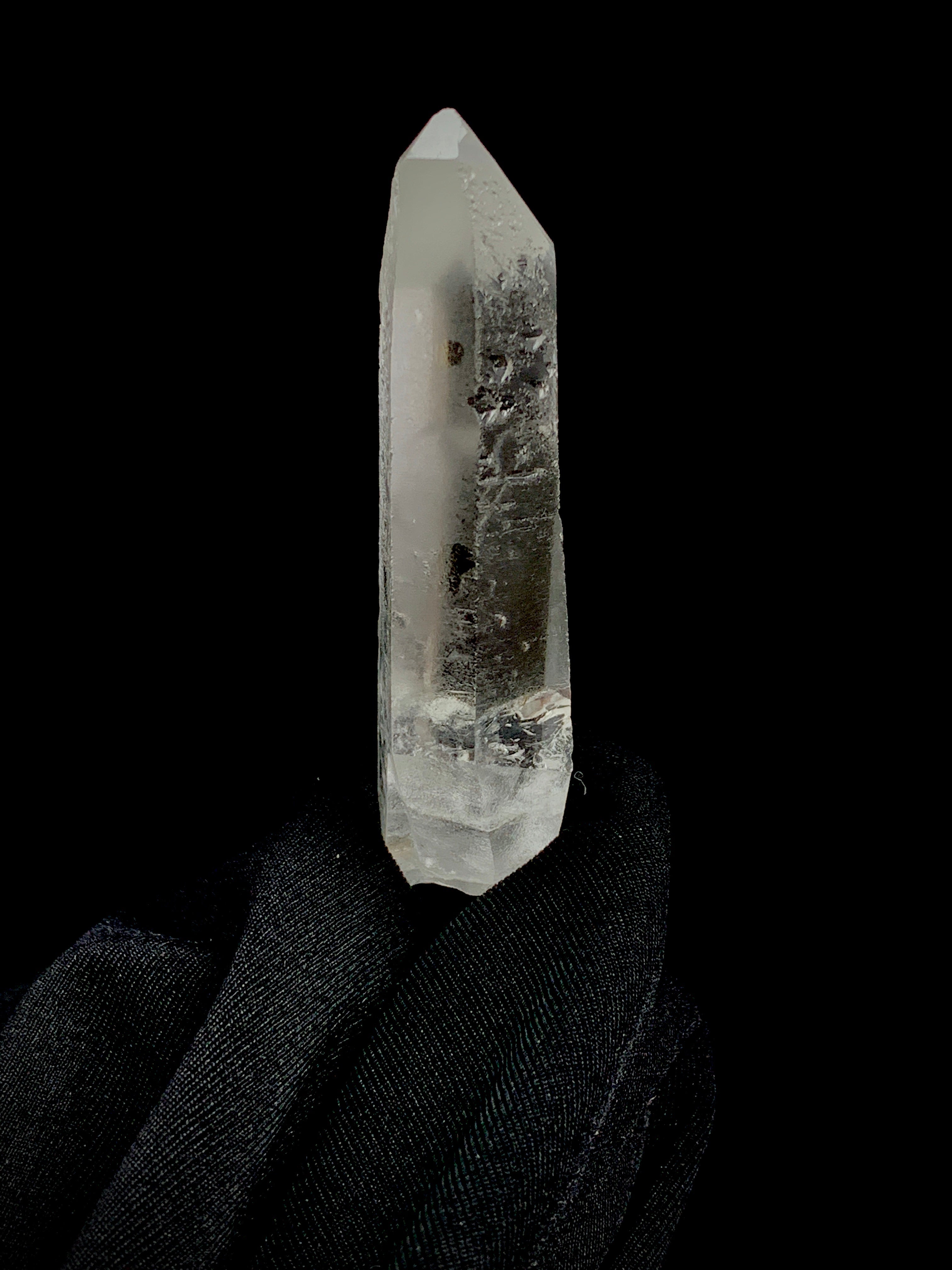 Diamantina Lemurian Starbrary—Double Terminated Starbaby Twin