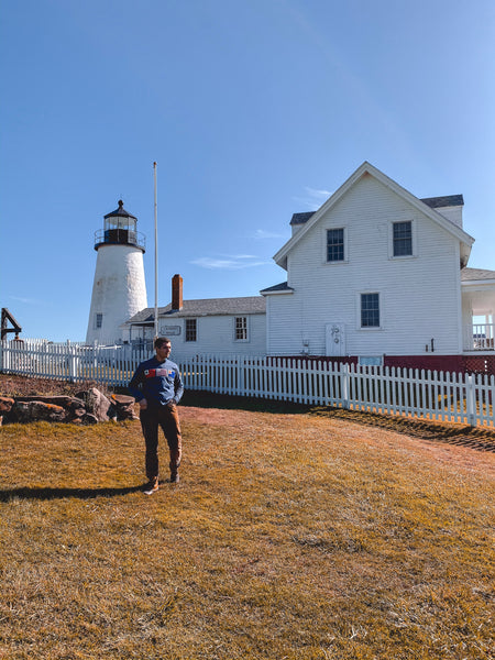 The pemaquid lighthouse in all its splendor