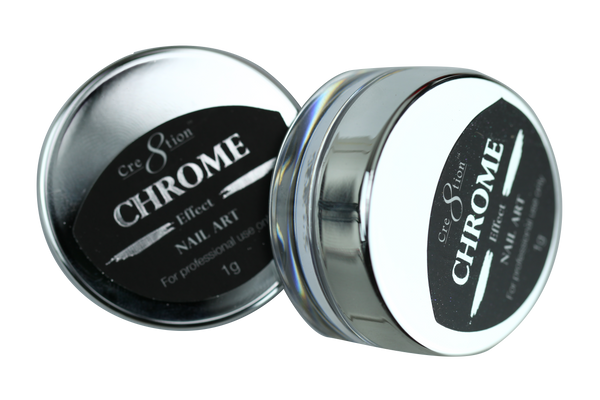 1. Silver Chrome Nail Design Ideas - wide 2