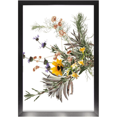 Sideways Sage California Wild Bouquet Framed Print