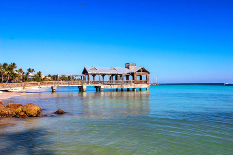 Key West Florida Beach Pier