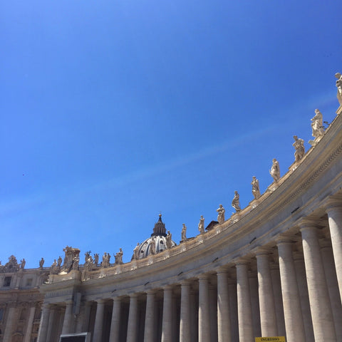Bernini's Colonnade Encircling Piazza San Pietro, Vatican City, Italy (LEO Design)