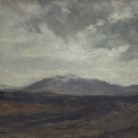 Scottish Highland Mountain in Cloud by Robert Buchan Nisbet (LEO Design)