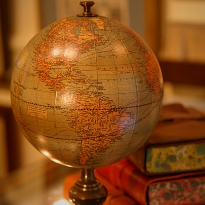 Globe and Leather Journals (LEO Design)