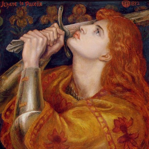 Joan of Arc by Dante Gabriel Rosetti (LEO Design)