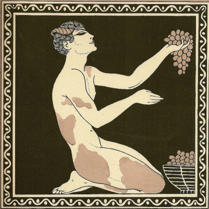 Nijinsky in "Afternoon of a Faun" by Georges Barbier (LEO Design)