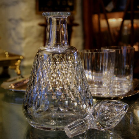 Baccarat French Hand-Cut Crystal Decanter (LEO Design)