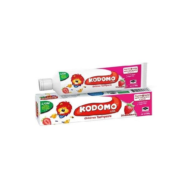 kodomo strawberry toothpaste