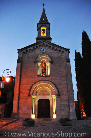 Church in La Roque sur Ceze, Gard 30, France