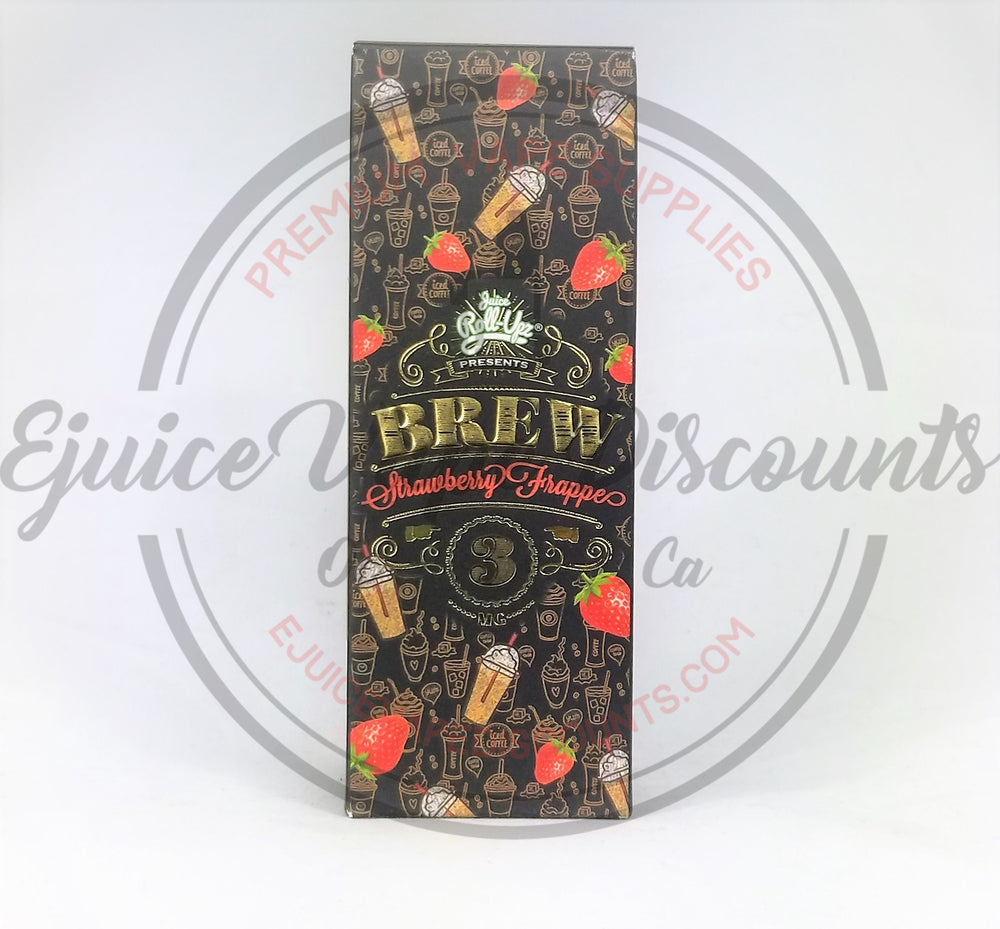 Brew Strawberry Frappe 100ml by Juice Roll Upz