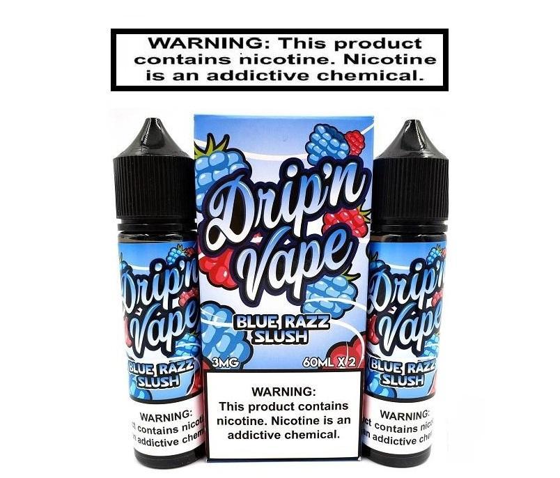 Drip'n Vape Bluerazz Slushy 120ml