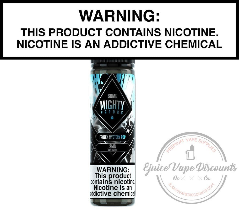 Mighty Vapors Ejuice 0 Frozen Mystery Pop by Mighty Vapors 60ml