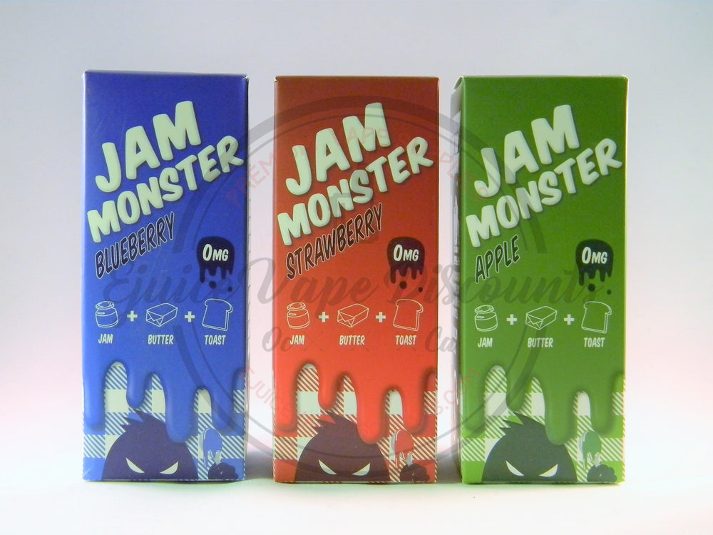 Jam Monster Strawberry EJuice 100ml - Ejuice Vape Discounts