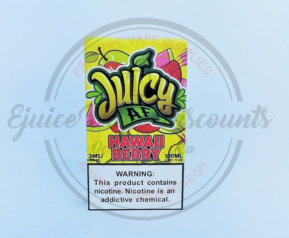 Juicy AF Hawaii Berry 100ml - Ejuice Vape Discounts