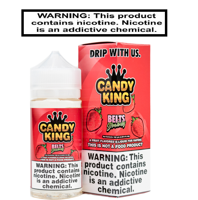 Strawberry Belts 100ml by Candy King