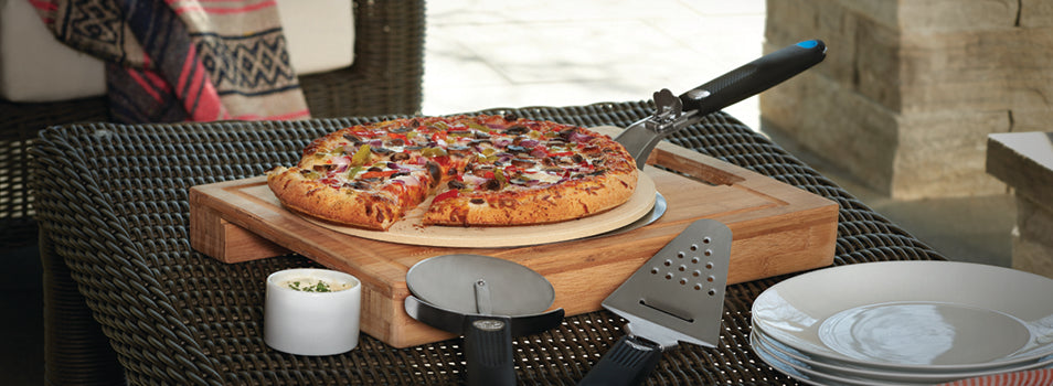 Stone-Fired Pizza with Napoleon Grills Pizza Lovers Starter Kit