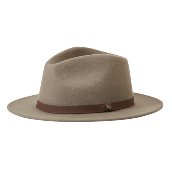 brixton messer fedora light tan