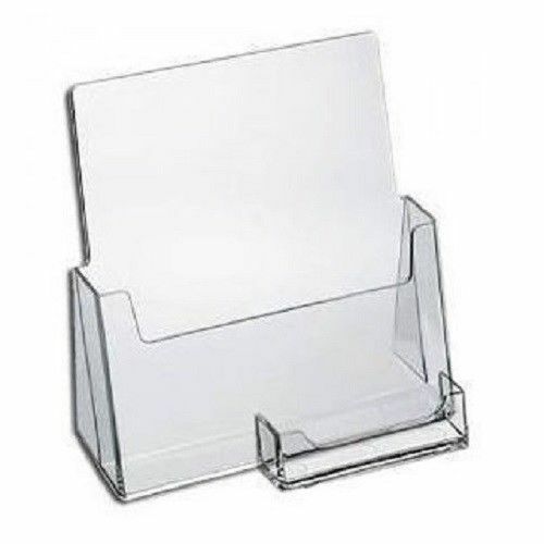 Outdoor Brochure Holder TriFold Flyer Box Real Estate Clear AZM Display Made USA 