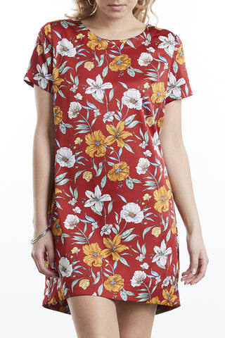 Georgia Classic Rust Lily Shift Dress
