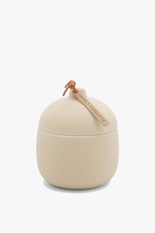 Keepsake Tea Tree + Rose Small Ceramic Candle with Lid 113g