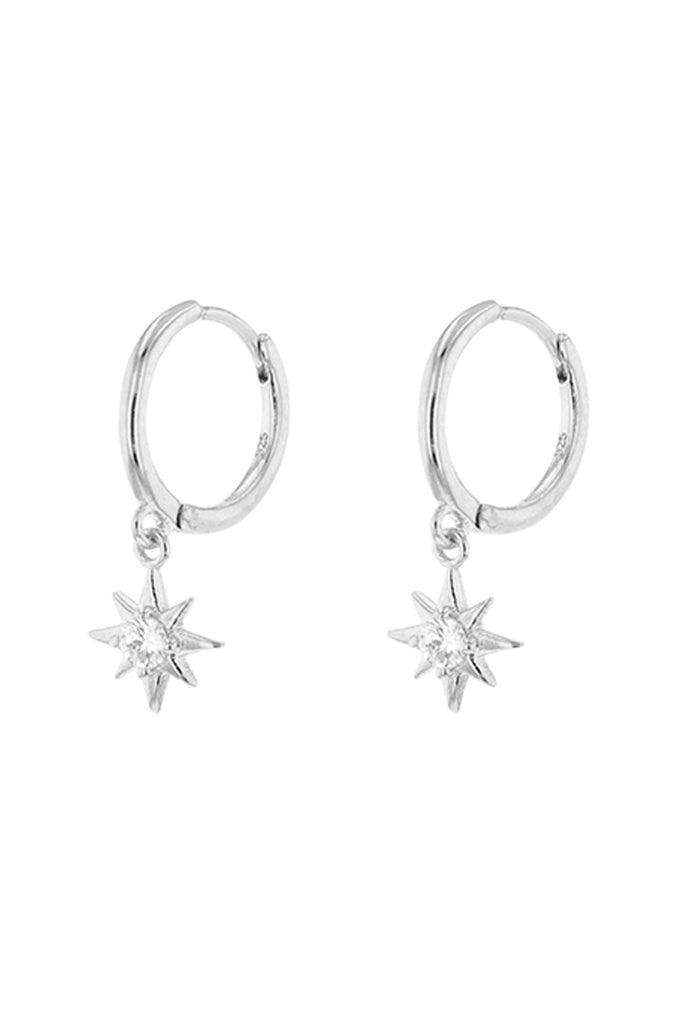 zara silver earrings