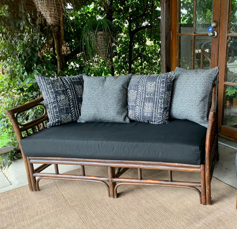 Black Bench Seat Cushions Australia Custom Made Thread Candy 2462