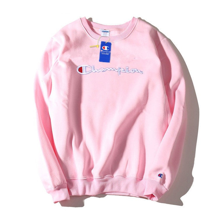 champion products pink sweatshirt