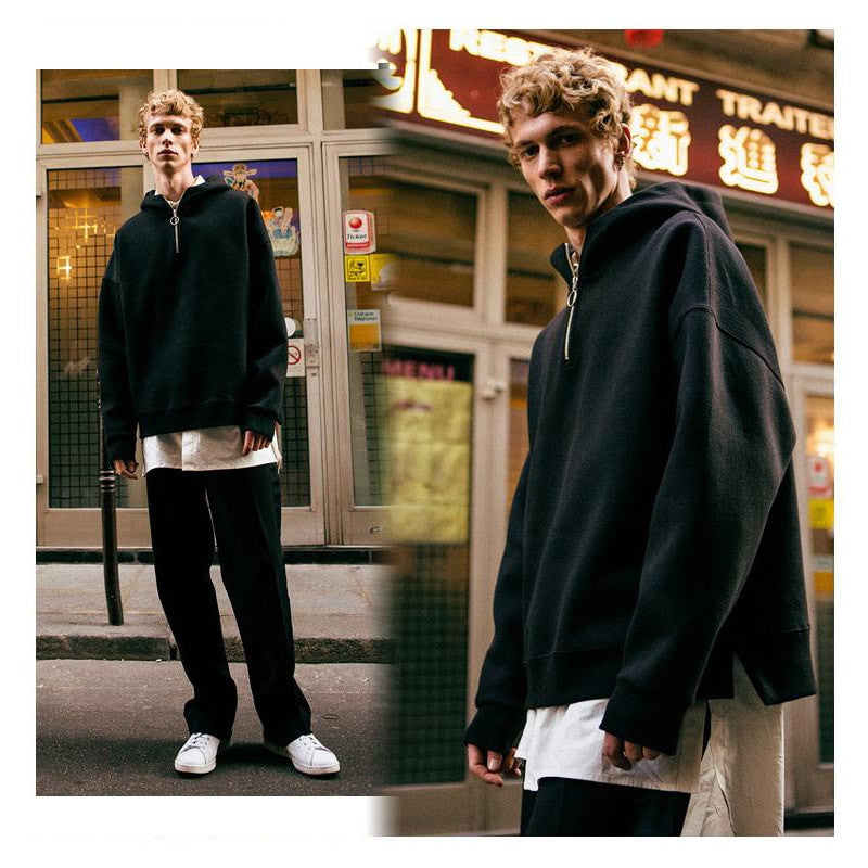 oversized hoodie styling