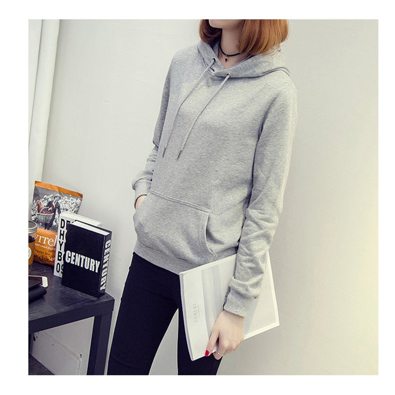 plain gray hoodie