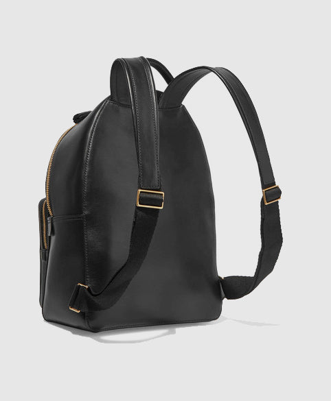 Eyes mini leather backpack