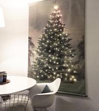 wall decoration of a christmas tree