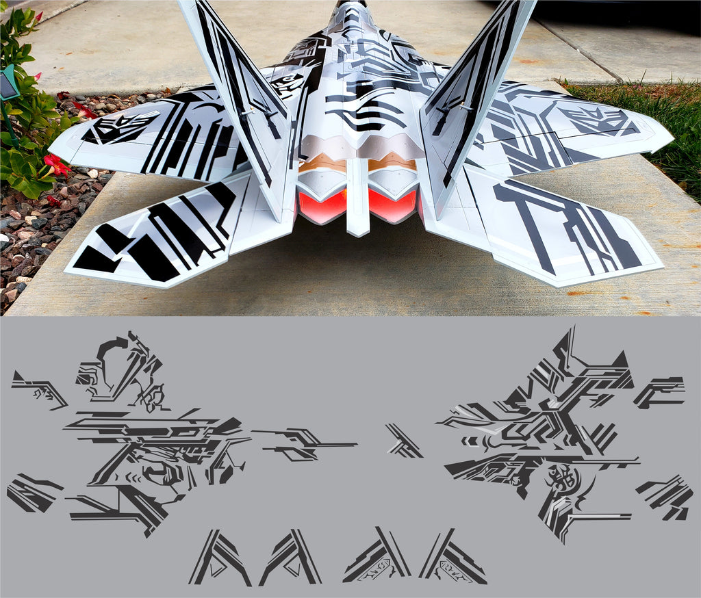 F-22 Raptor Tribal Graphics Set – Callie Graphics