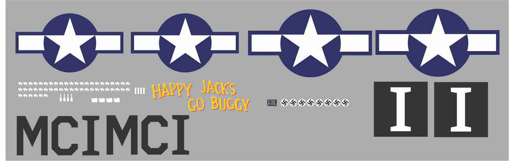 P 51d Happy Jacks Go Buggy Graphics Set Callie Graphics