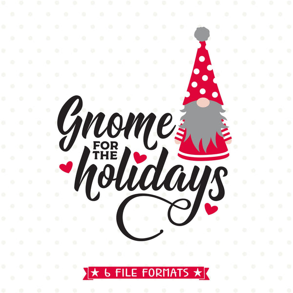 Download Gnome for the Holidays SVG file | QueenSVGbee.com - Queen ...