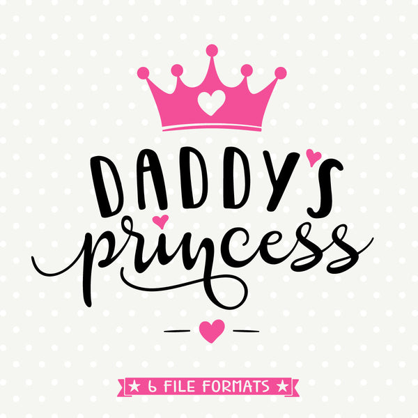 Download Daddys Princess Svg Girls Shirt Svg Daddys Girl Svg Queen Svg Bee SVG, PNG, EPS, DXF File