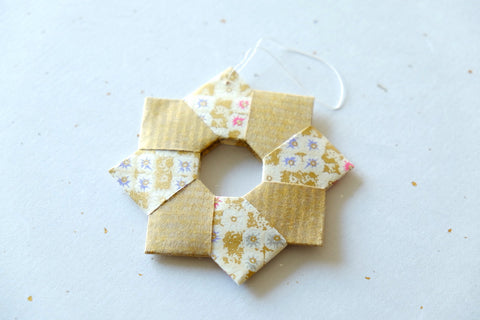 tutoriel origami etoile noel papier japonais washi