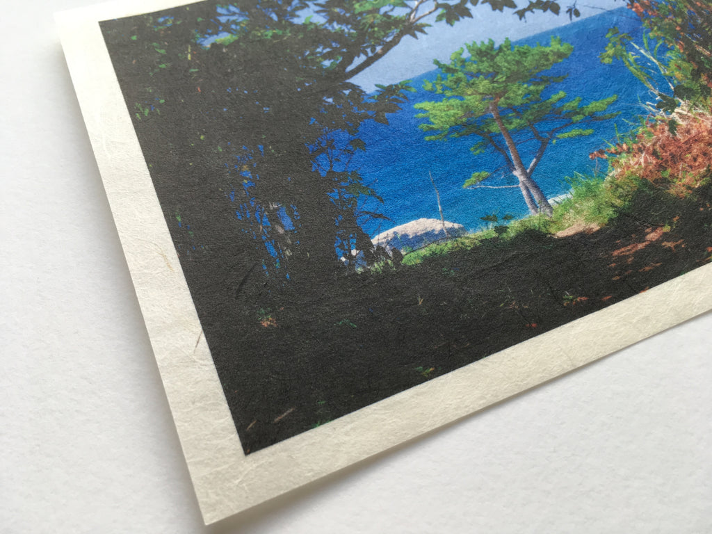 washi tsunagami impression jet d'encre photo sur papier japonais photo inkjet printing on japanese paper