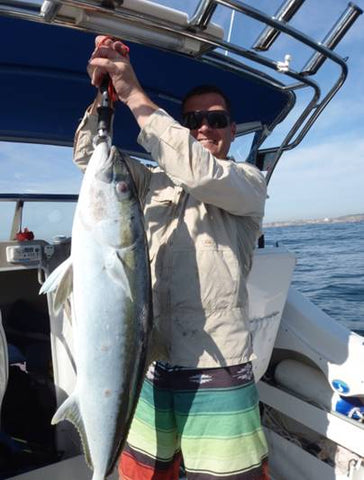 115cm 12kg Kingfish brought in on 250 gram jigs