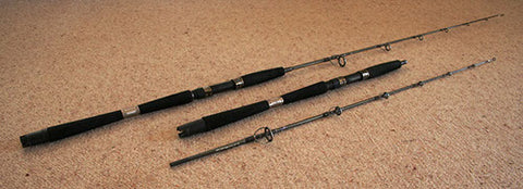 The Hercules rod in two pieces, means cheaper shipping