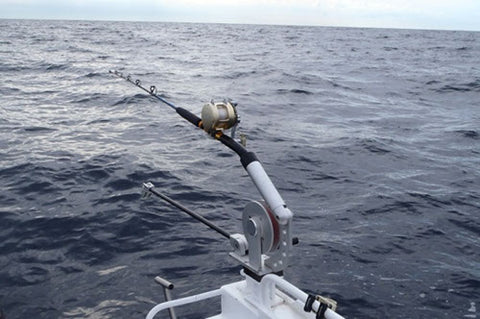 Trolling a Bent Butt Rod set up with a Downrigger