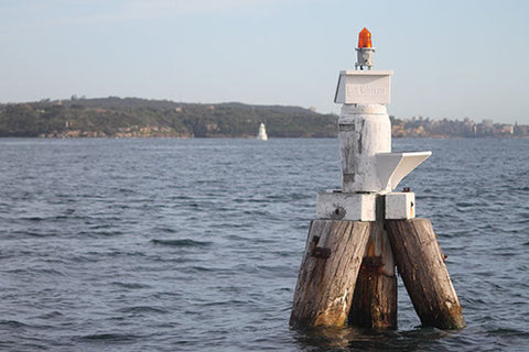 One of the best Kingfish spots in Sydney Harbour the Tripod off Nielsen Park