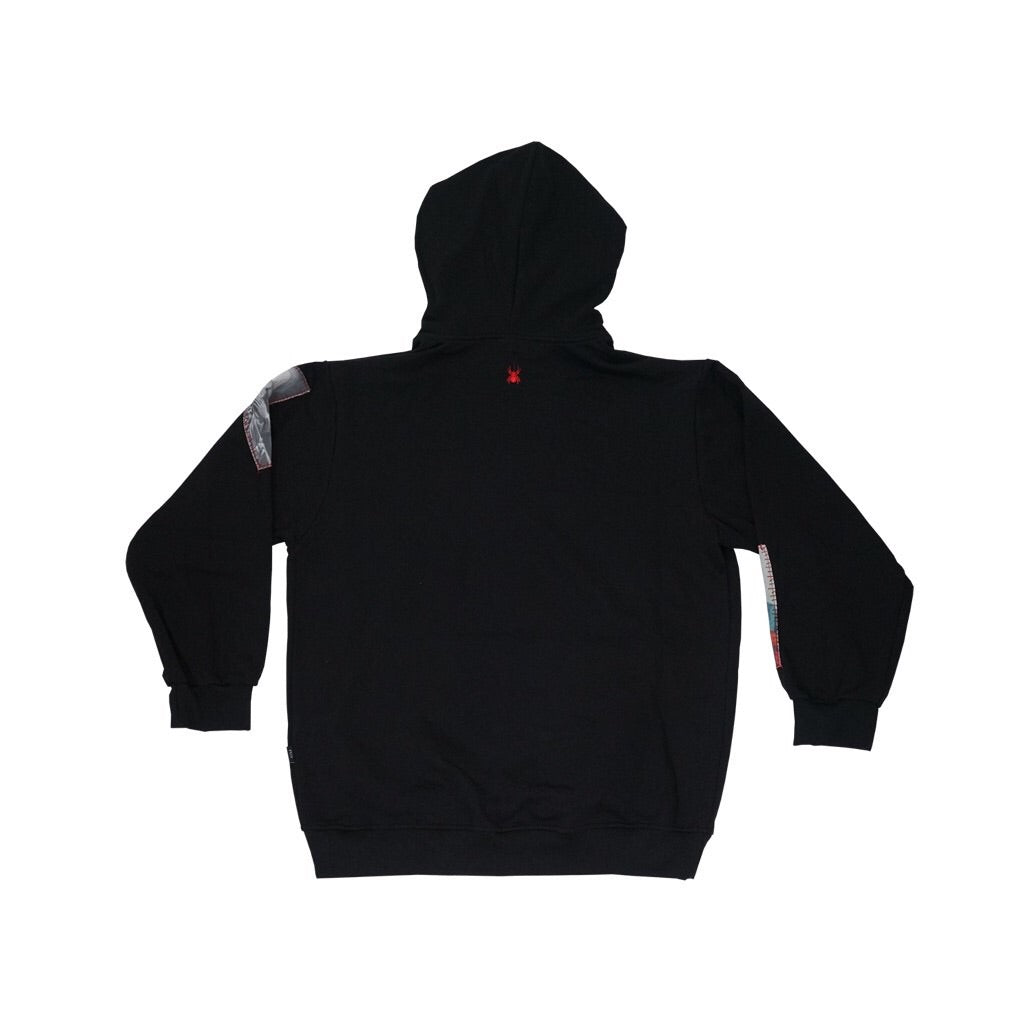 "Godsavefux" Patch Oversize Hoodie