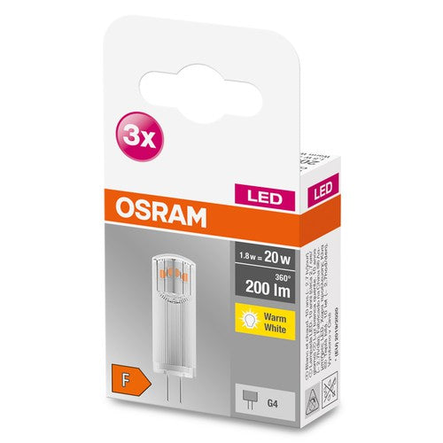 OSRAM LED Base pin cap lamp LED lamp 12V (ex 20W) 1.8W / 2700K wh