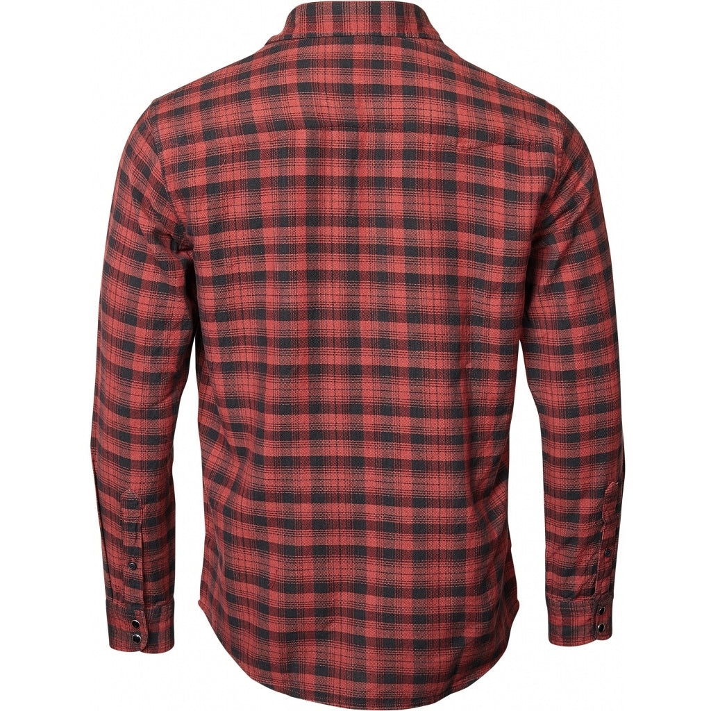 North 56°4 / Replika Jeans (Big & Tall) REPLIKA JEANS Checked shirt L/S w/pushbutton Shirt LS 0920 Checked
