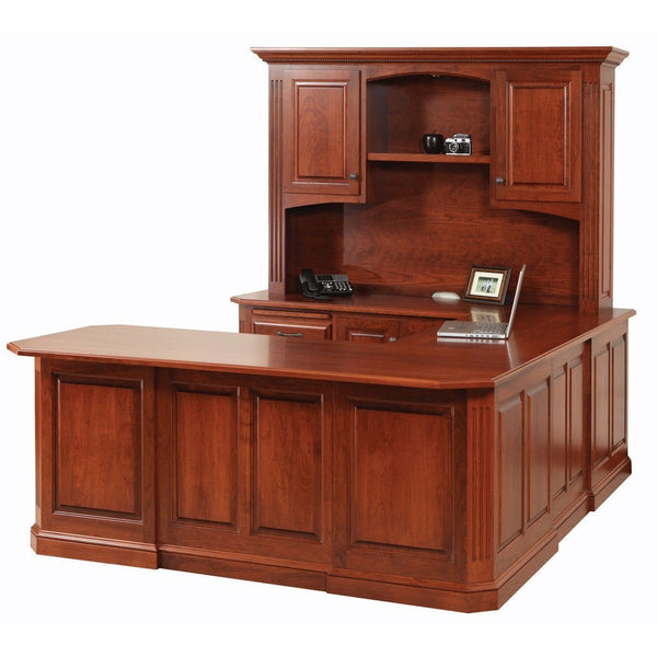 amish u shaped desk