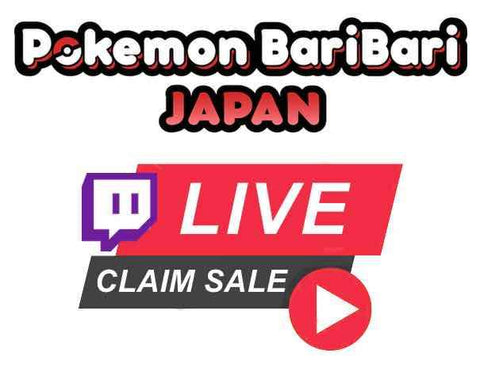 jawadoug - Pokemon BariBari Japan Live Claim Sale 07/25/2021
