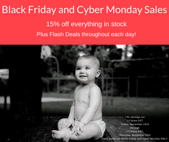 Black Friday and Cyber Monday sales from Smart Bottoms and bumblito