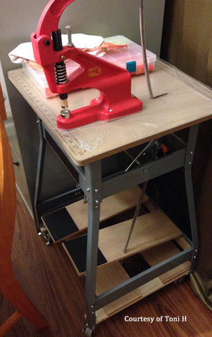 How to Mount your KAM Table Press to a Foot Pedal