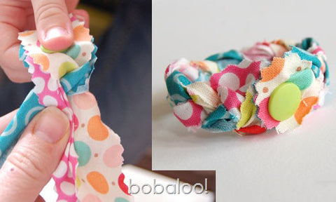 How to Make a No-Sew Braided Bracelet Tutorial Free Pattern with KAM snaps no-sew button fasteners